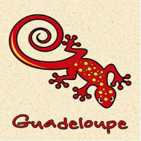 Magnet Sable Lezard Rouge