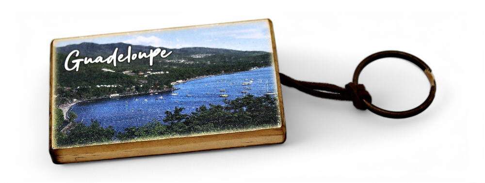 Porte-Clé Bois Photo (7,5Cm)