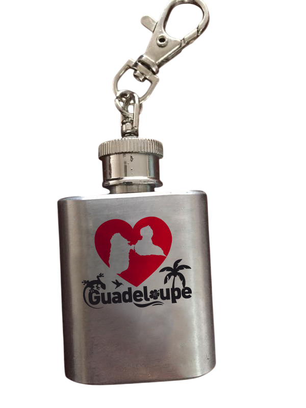 Porte-Clé Flasque Carte