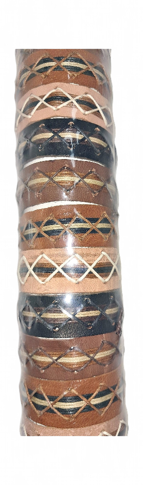 Bracelet Big Leather Brown Colour