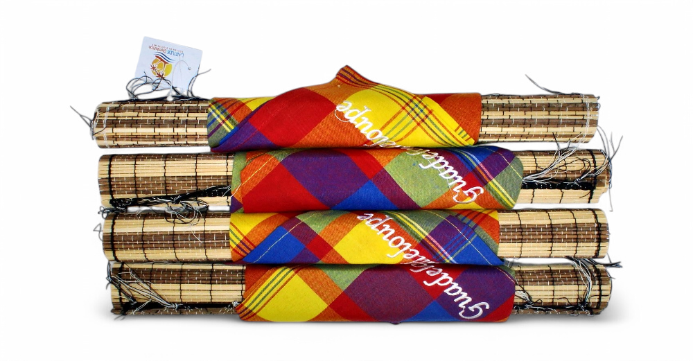 Set 4 Serv Madras & Placemat