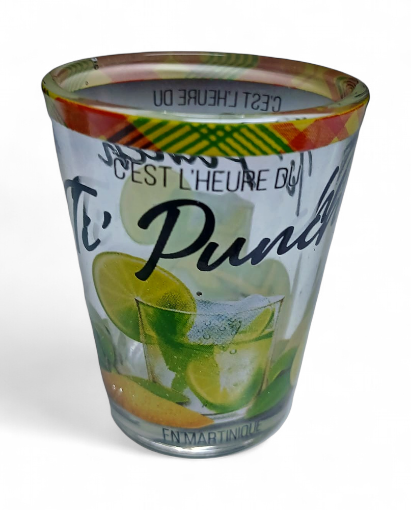 Verre Shot Transparent Ti Punch