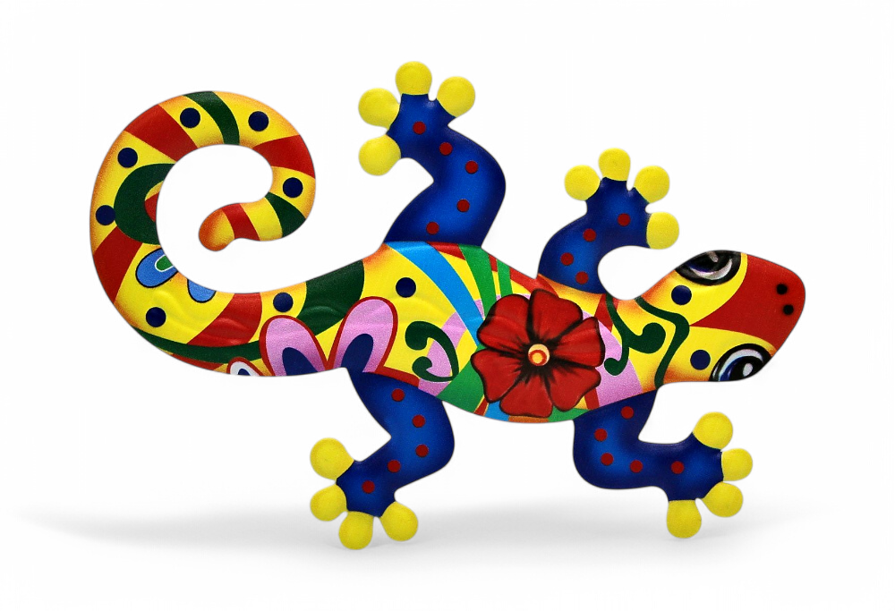 Applique Gecko Fleur 231685