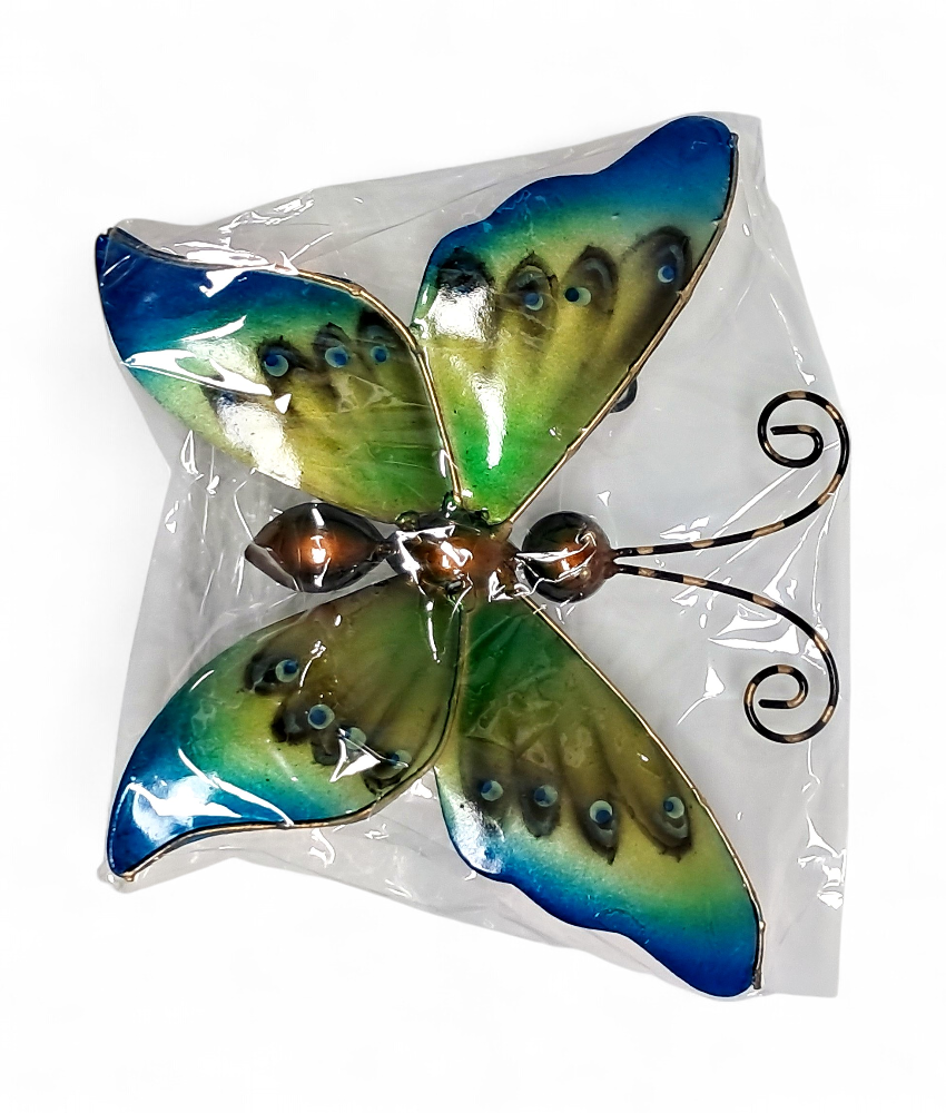 Applique Papillon Metal 15Cm