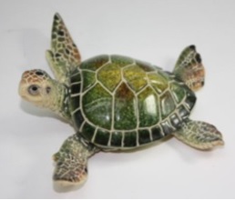 Figurine Tortue Verte