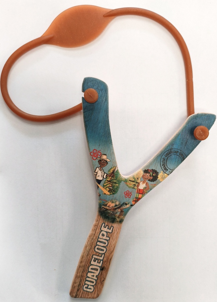 Lance Pierre Bois Photo 19,5cm