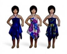 Robe enfant Pop Corn - Hawaï 2-5 ans Rima