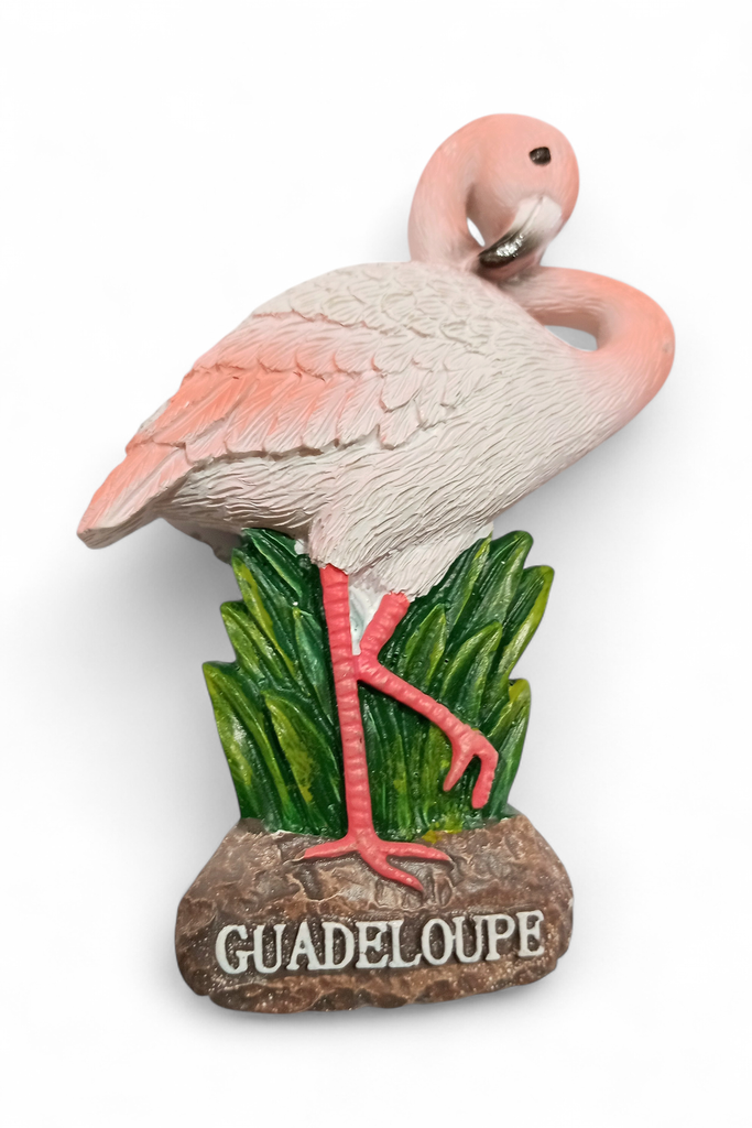 Magnet résine Flamants Rose