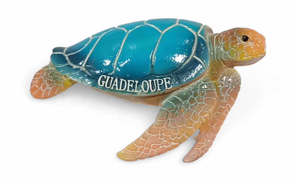 Magnet résine Tortue de profile