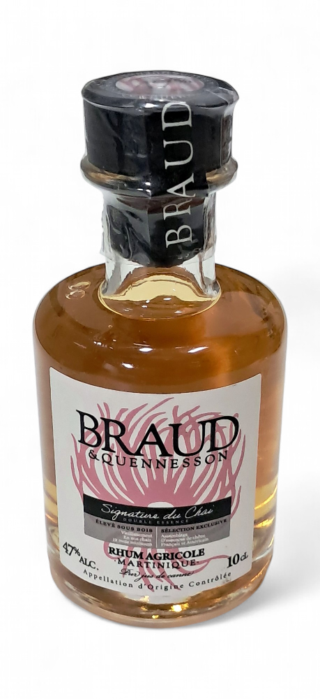Mignonnette BRAUD&QUENESSON Rhum ESB 10CL 47%